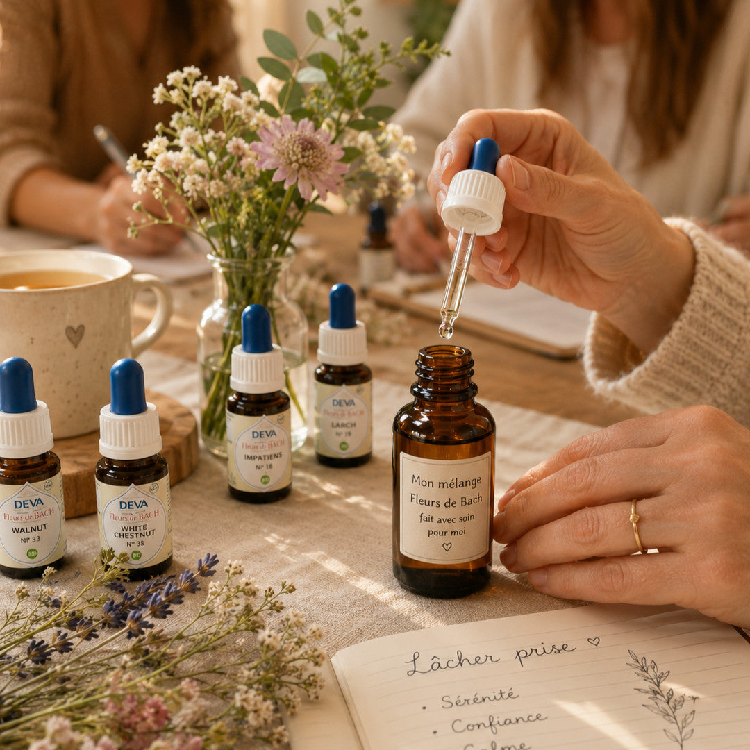 Premiers pas - Atelier Fleurs de Bach (lâchez prise)
