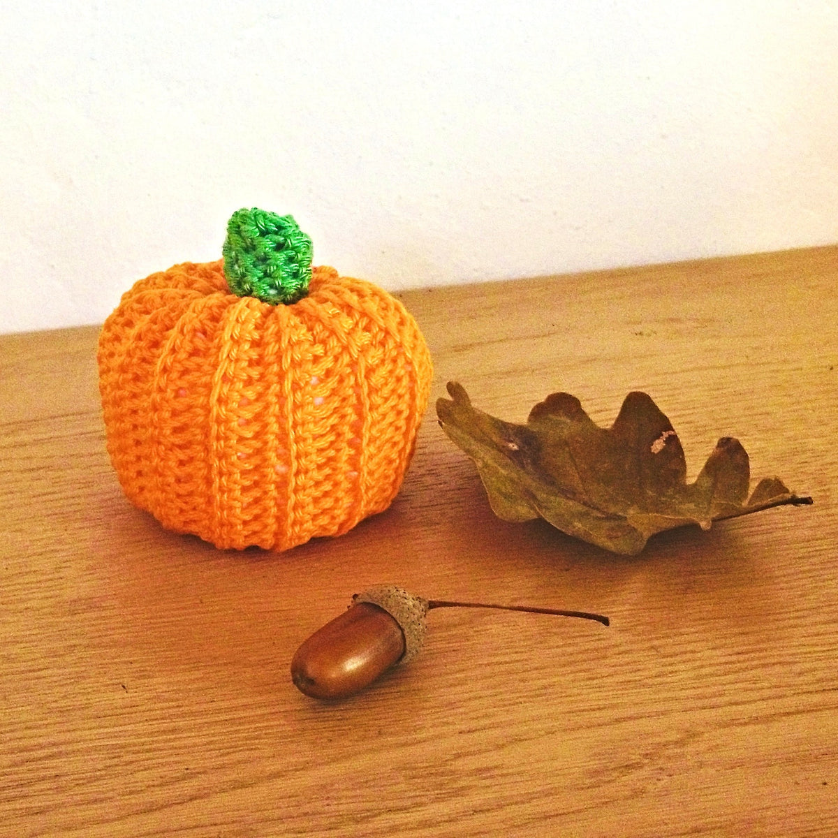 Fais ta petite citrouille au crochet - débutant avancé