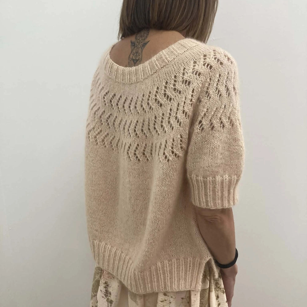 Patron tricot pull Ainara – Modèle femme PDF