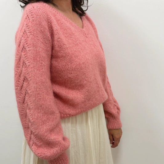 Patron tricot pull Heidi – Modèle femme PDF