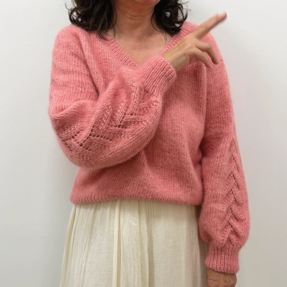 Patron tricot pull Heidi – Modèle femme PDF