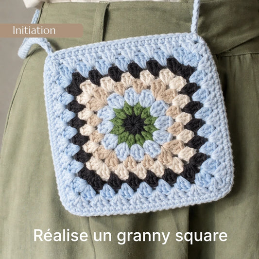 Initiation – Réalise ton granny square au crochet