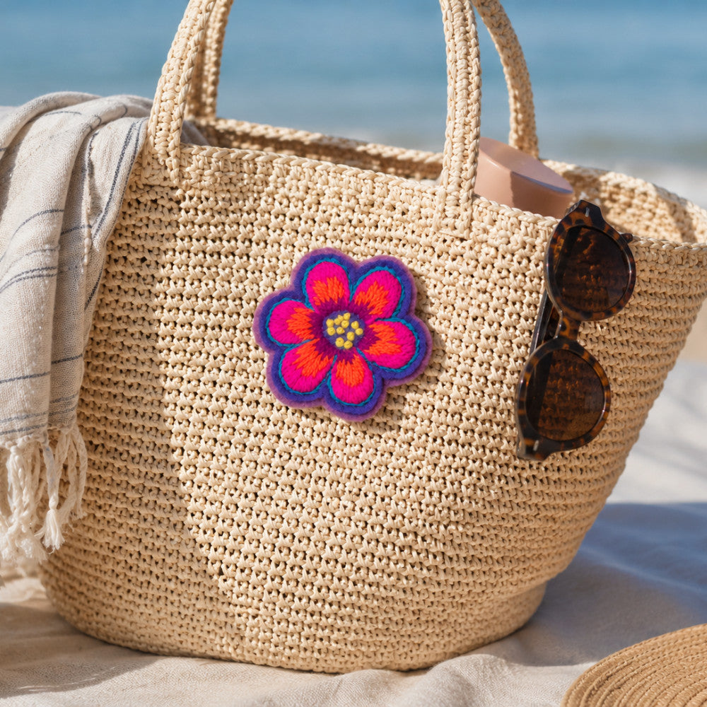 Crée ta broche florale à la broderie