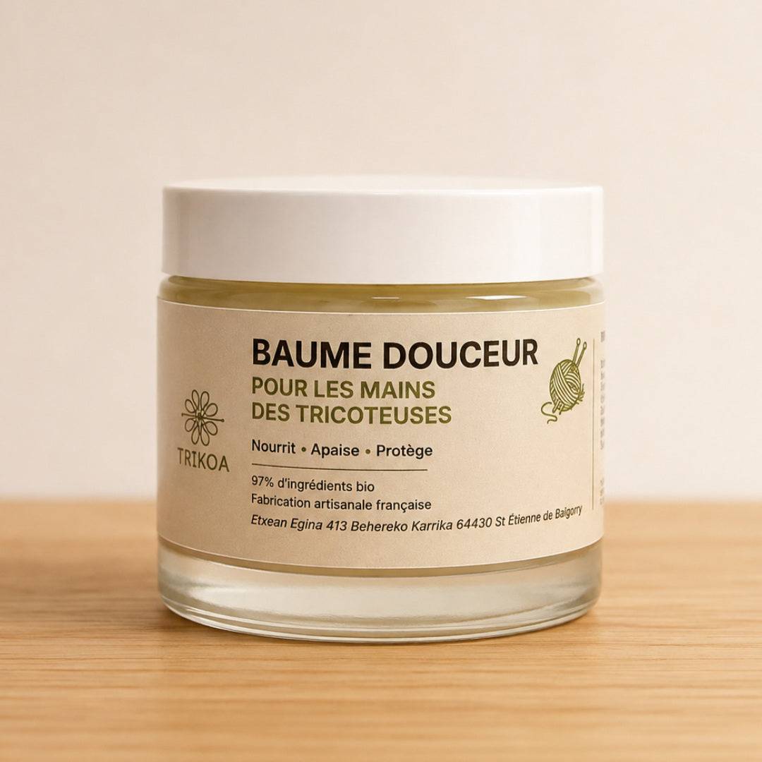 Baume Douceur pour les mains des Tricoteuses