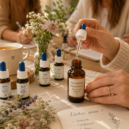 Premiers pas - Atelier Fleurs de Bach (lâchez prise)