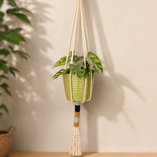 Crée ta suspension pour plante en macramé (100% débutants)