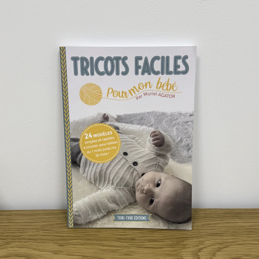 Coffret livres tricot – 3 livres pour apprendre le tricot facilement