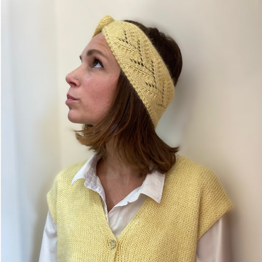Patron tricot Headband Gigi - Modèle femme PDF