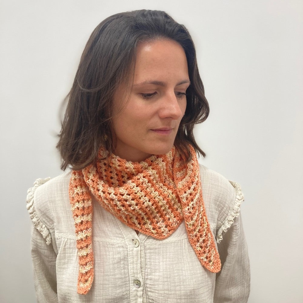 Patron tricot mini châle Botanika - Modèle femme PDF